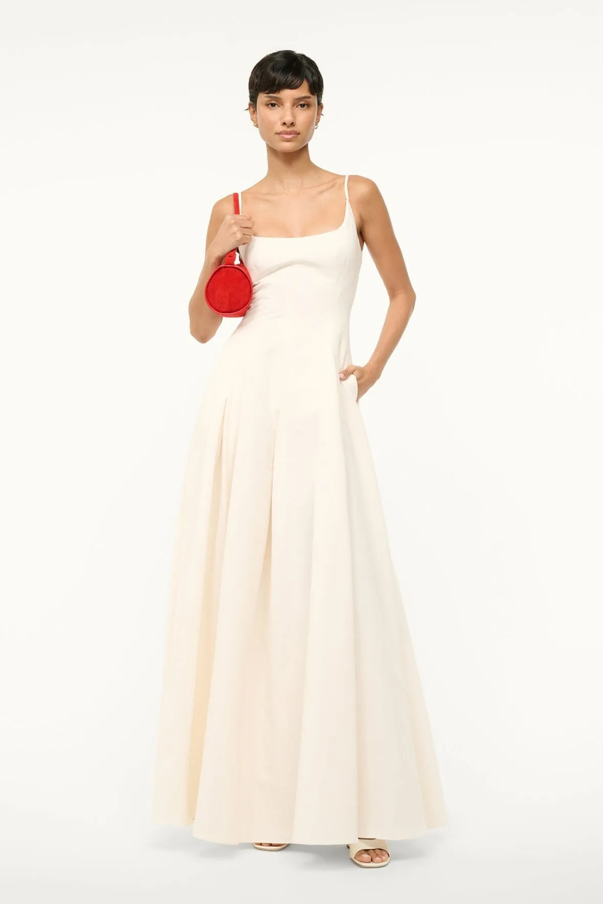 Trendy Waist JOY MAXI DRESS | IVORY