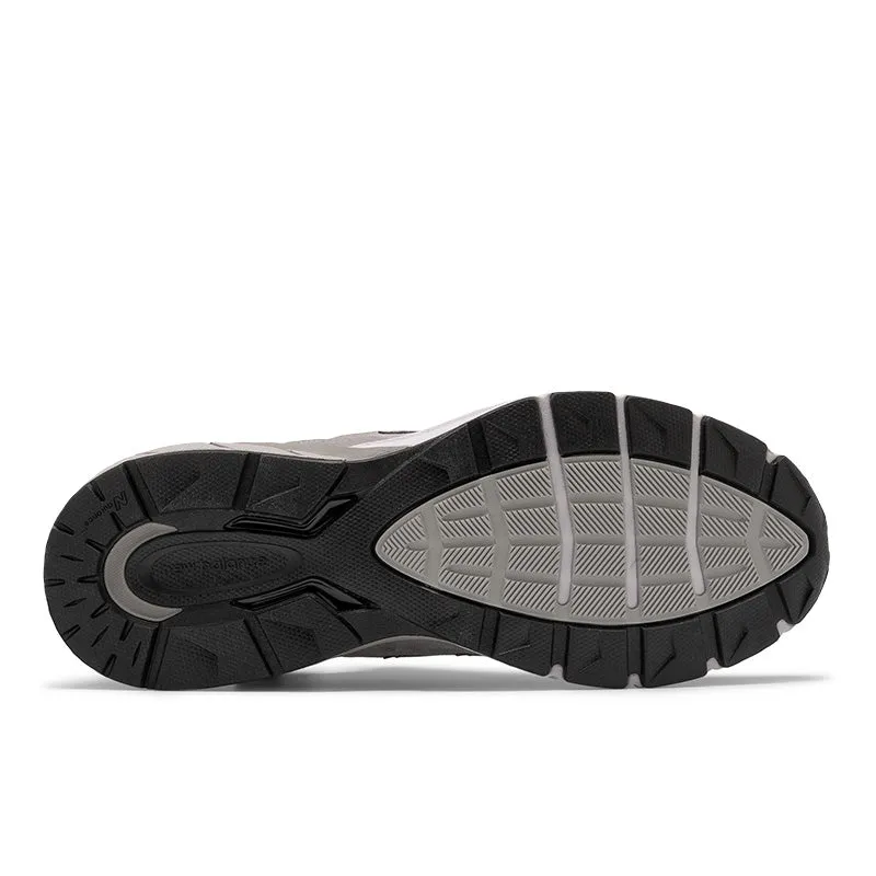 990v5 - Grey with Castlerock - Men's durable nylon shoes jogger shoes