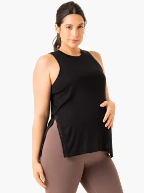 Active Bump Tank - Black Temperature Regulating Fabric