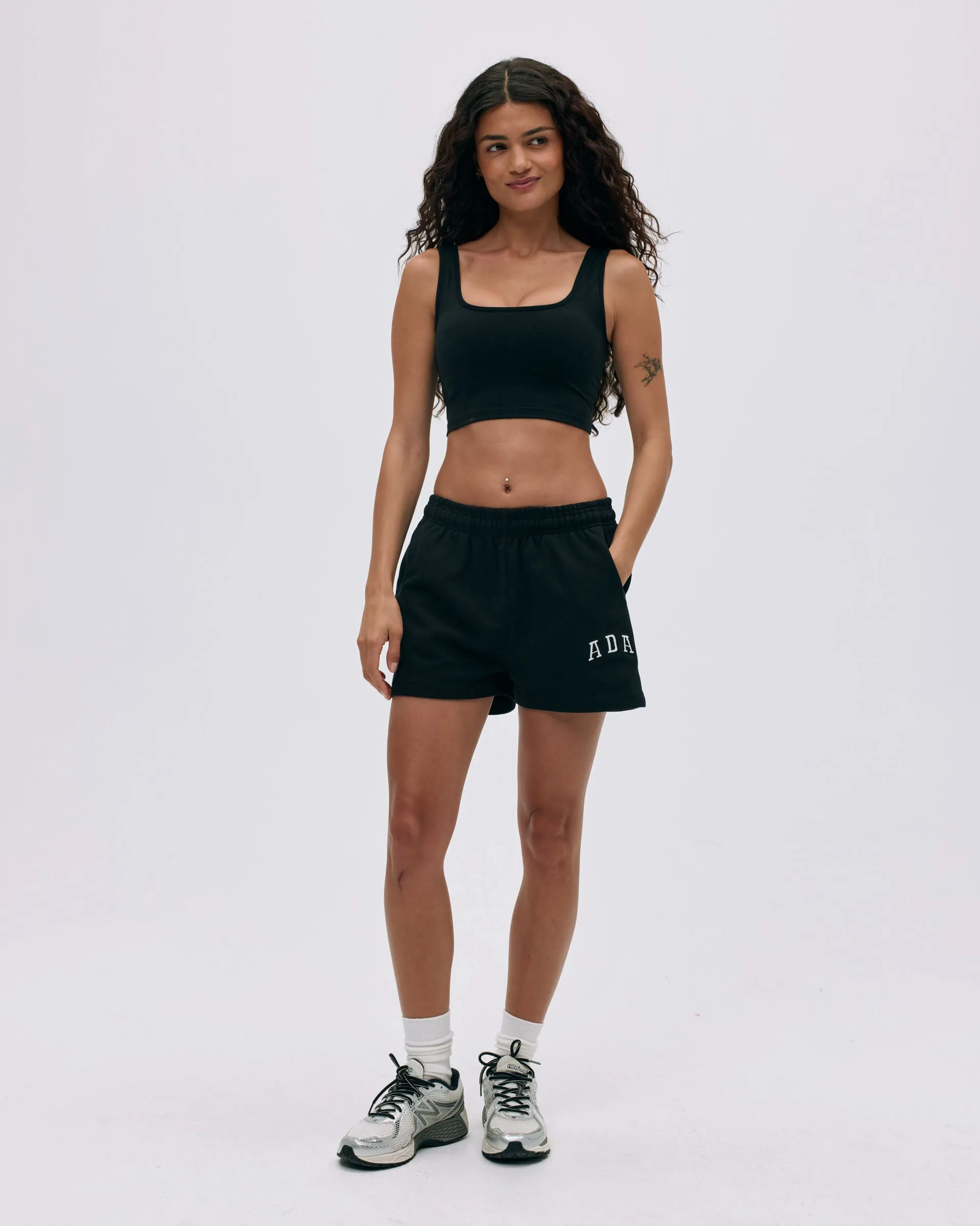 ADA Sweat Shorts - Black Outdoor Performance young adults