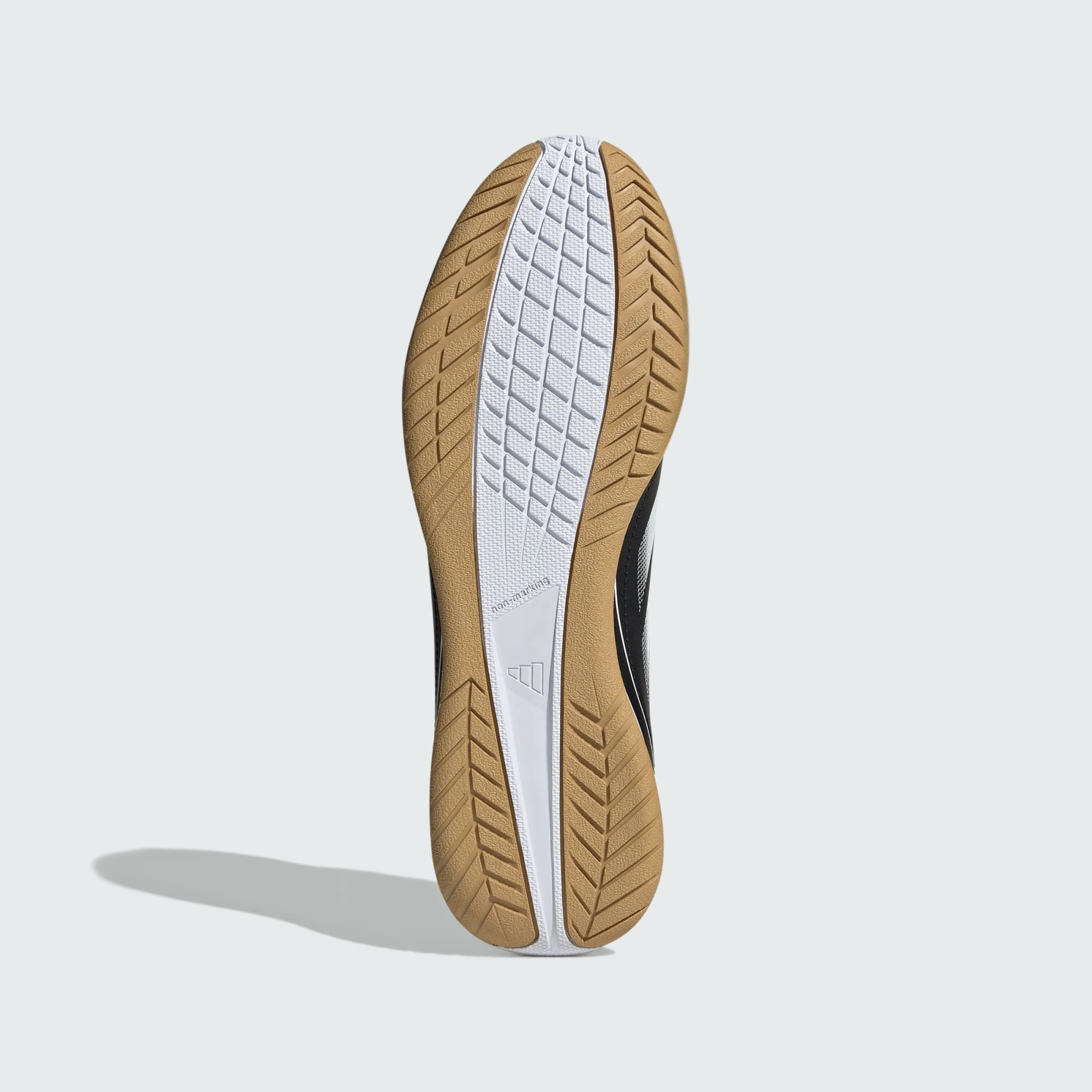 Base Support Adidas Men's Goletto Indoor Black/White Football Boots