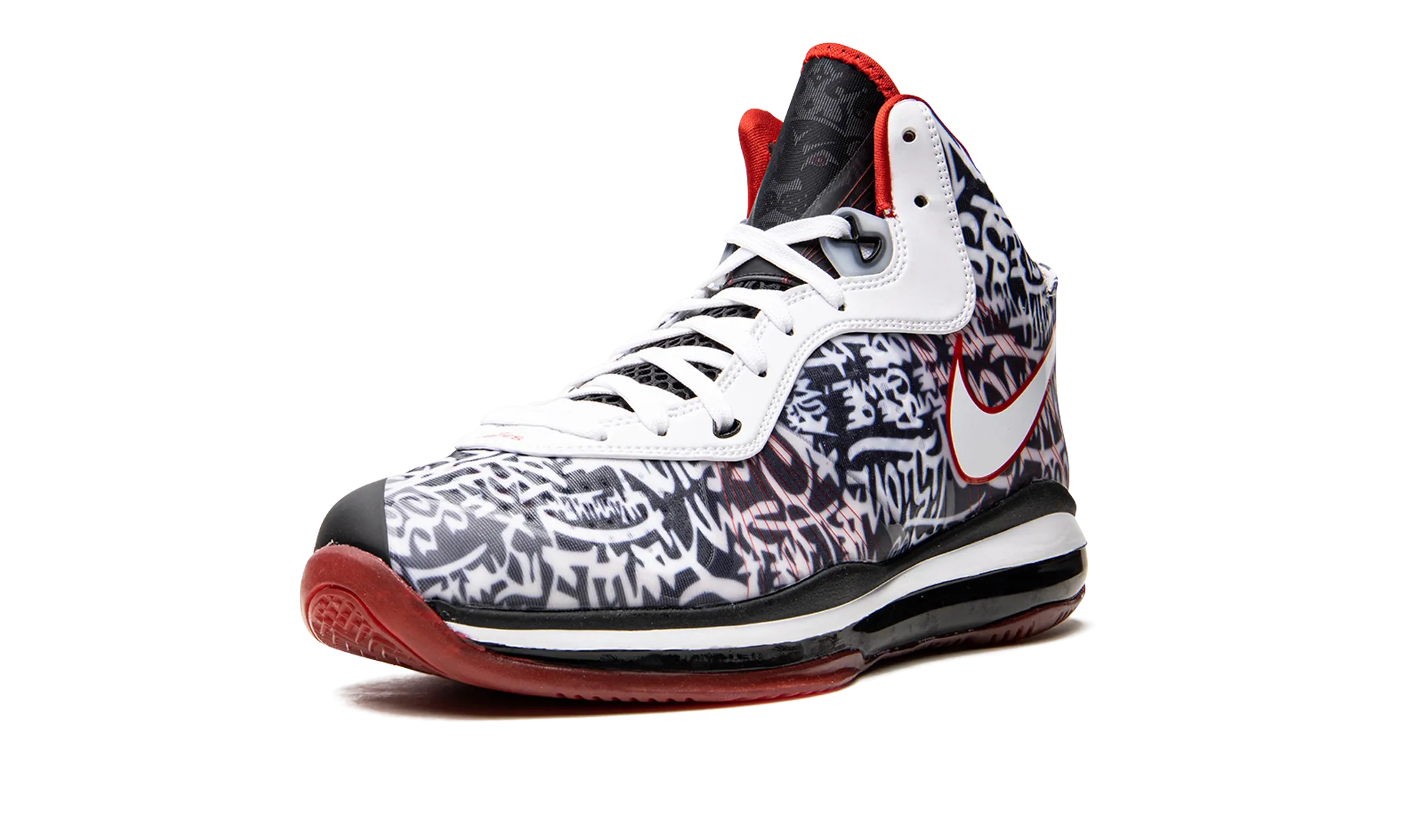 Lebron 8 QS "Graffiti" Double Layered Collar