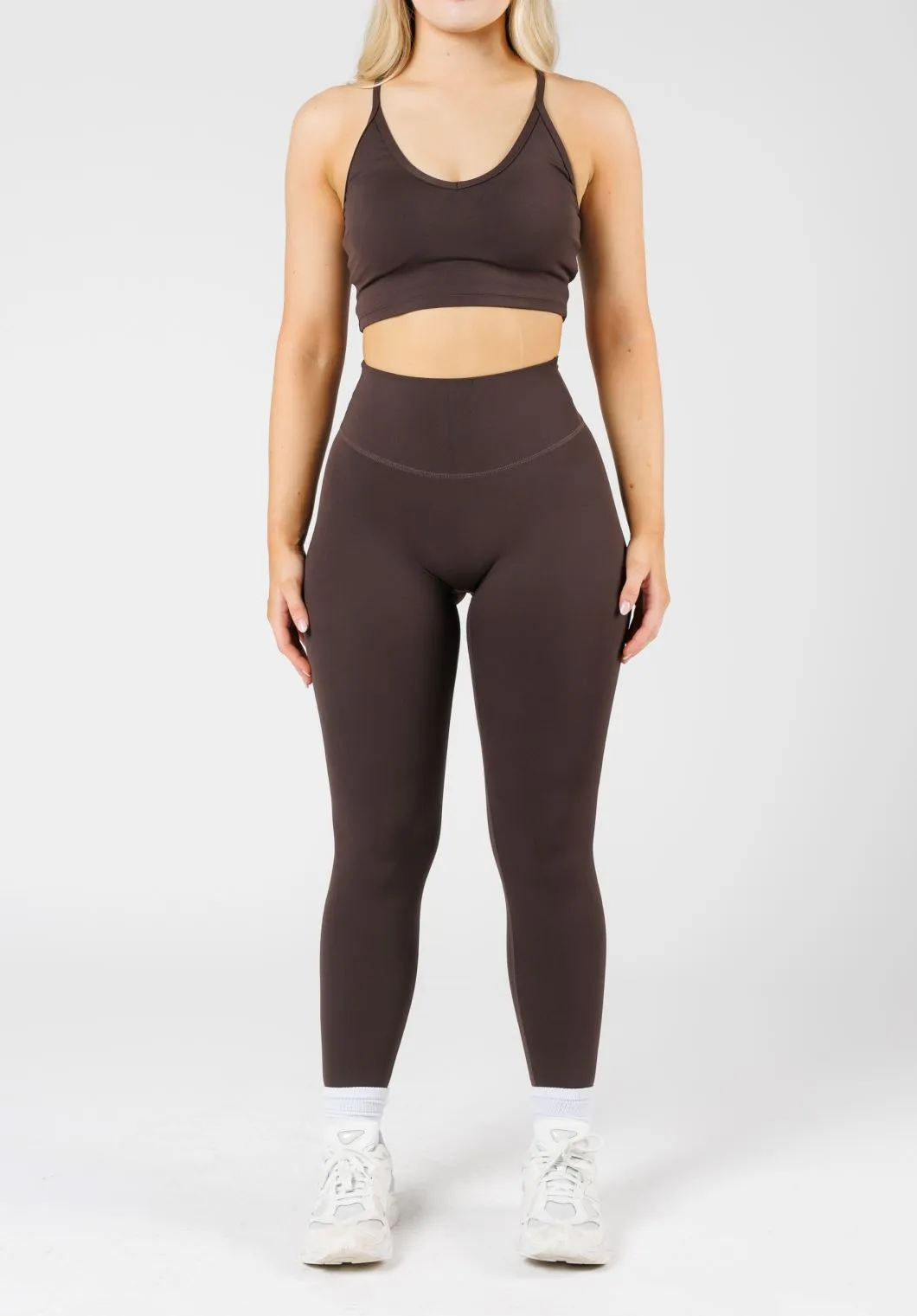 Durable Stitch Fitness Lover Balanced Comfort RecStretch? Original Sculptseam? Legging Espresso
