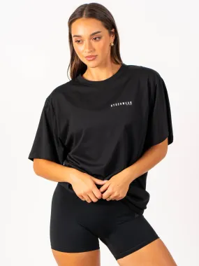 Trendy Comfort Advance Oversized T-Shirt - Black