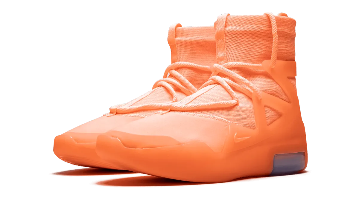 Balanced Step Flow Sneaker Brands Air Fear of God 1 "Orange Pulse"