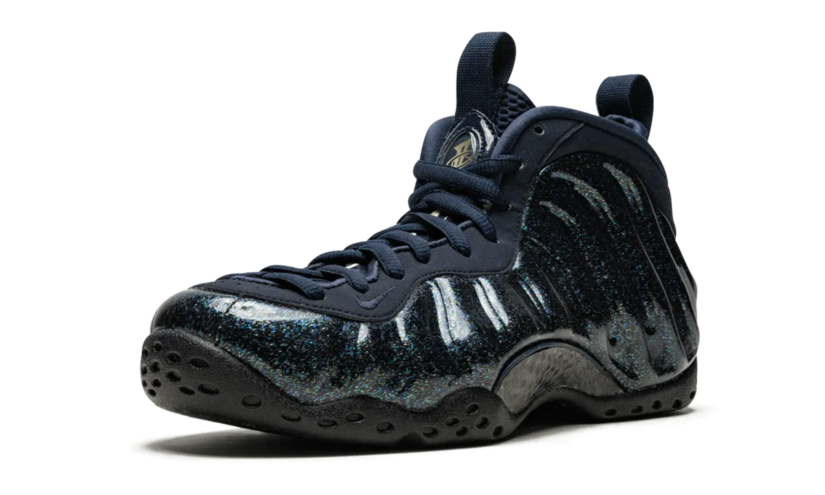 Dynamic Lacing System Impact Reduction Core AIR FOAMPOSITE ONE MNS WMNS "Obsidian Glitter"