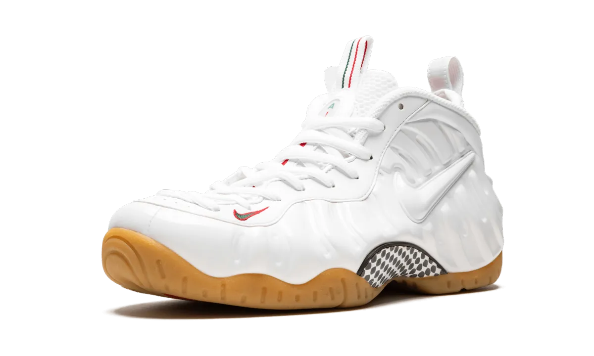 Air Foamposite Pro ""White Gucci"" Cold resistant Vertical Jump Support