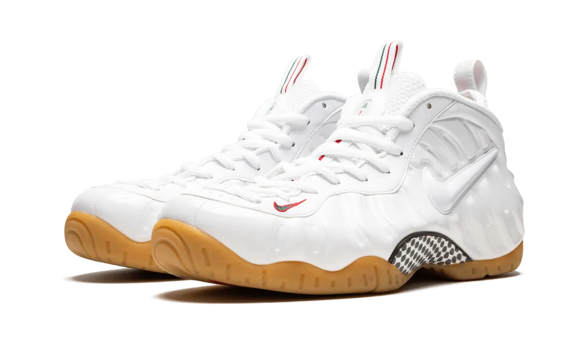 Zero Delay Speed Agility Air Foamposite Pro ""White Gucci""