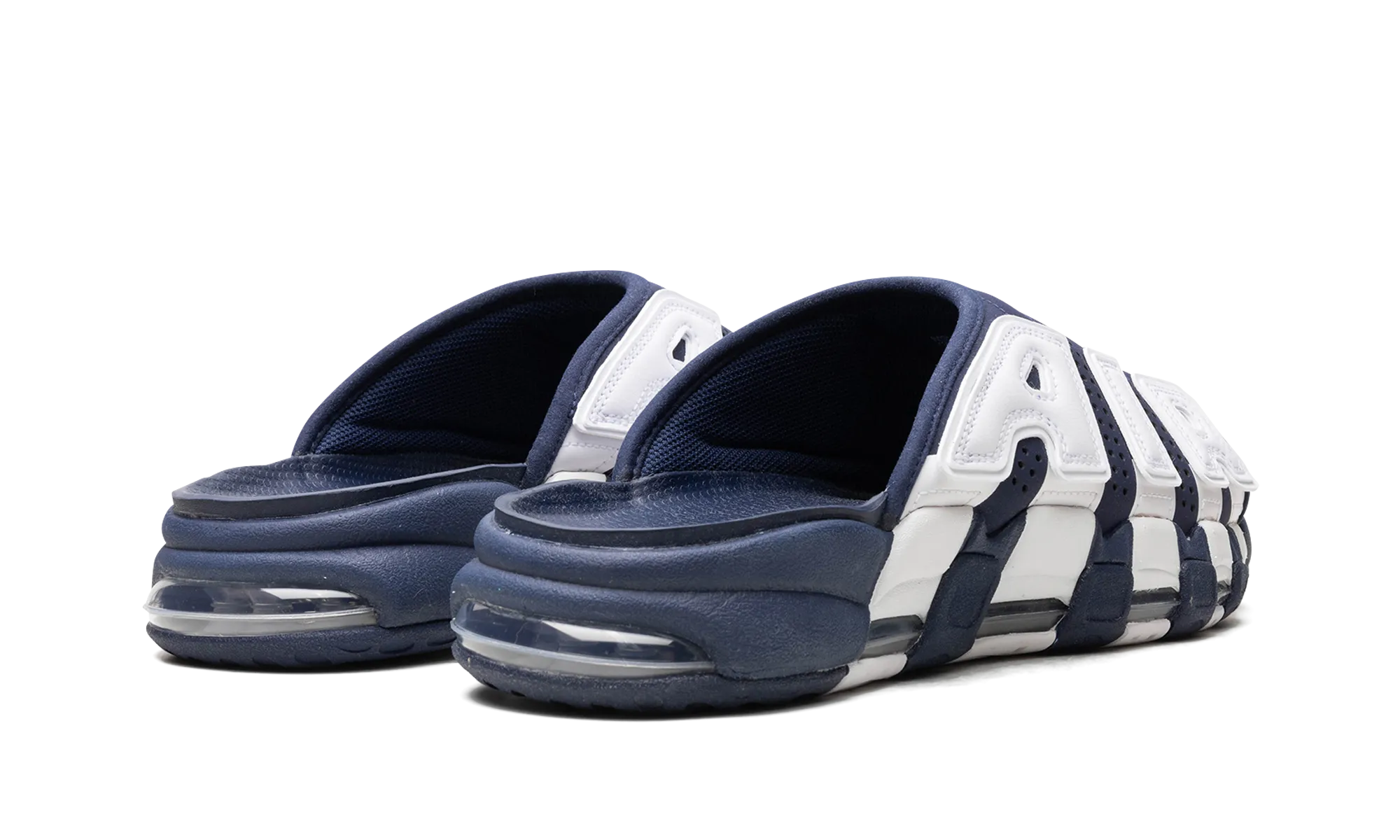 Comfortable toe box Comfortable Flex Air More Uptempo "Blue"