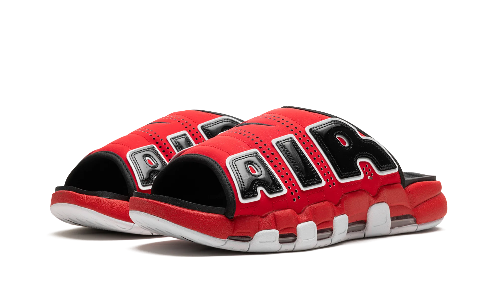 Responsive Heel Zone Machine washable Air More Uptempo Slide "Bulls"
