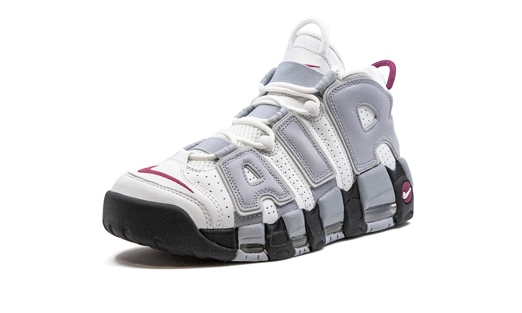 AIR MORE UPTEMPO WMNS "Rosewood" Airflow Channel Design