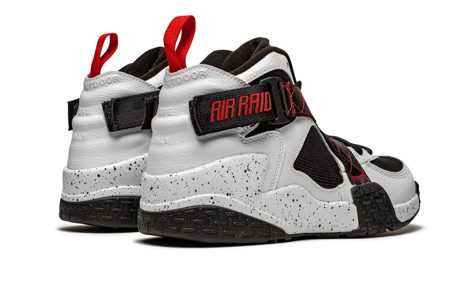 Air Raid "White / Black / Red" Functional Sport Fit Comfortable Sole