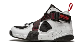 Air Raid "White / Black / Red" Mid Foot Harness Court Style Comfort