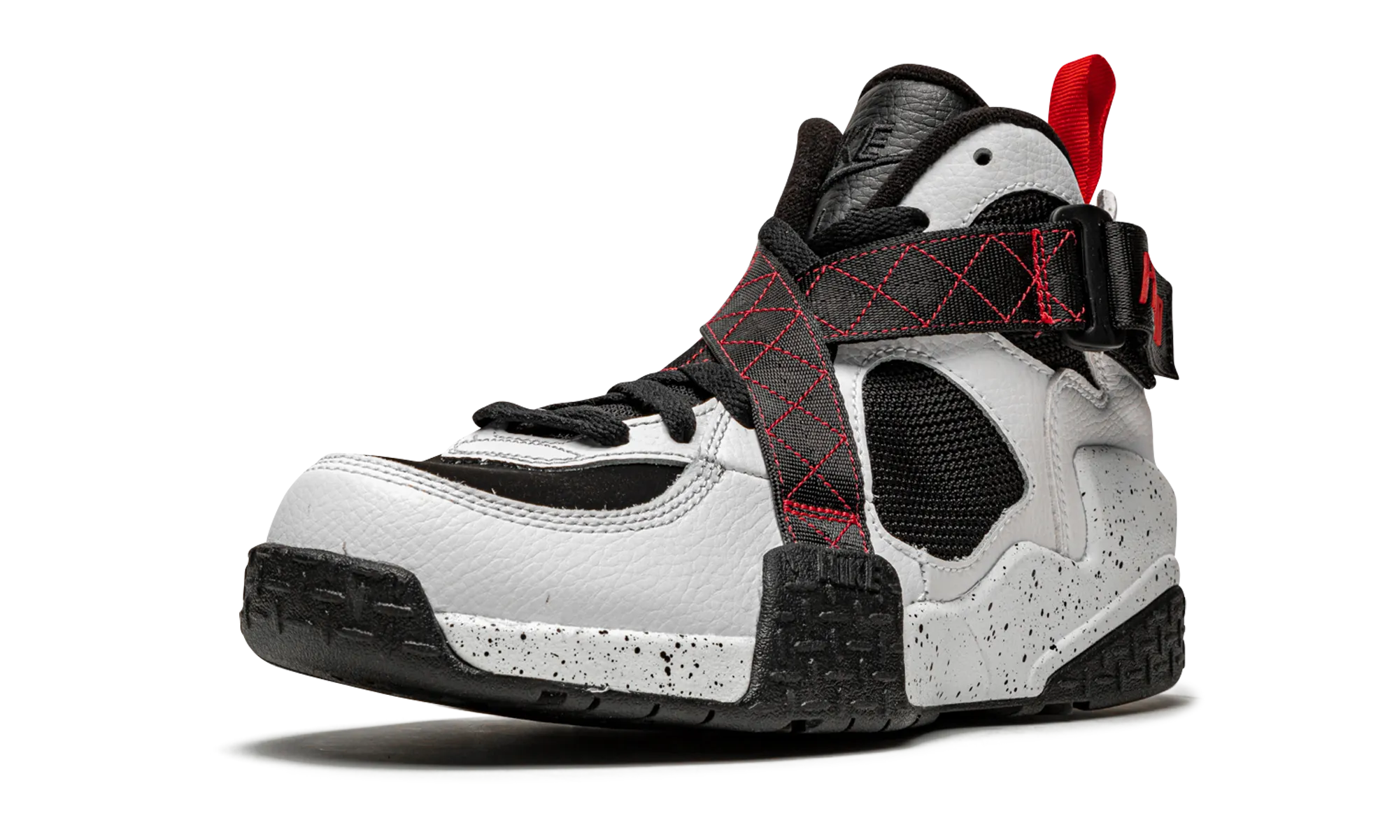 Air Raid "White / Black / Red" Secure Performance Aerodynamic Design
