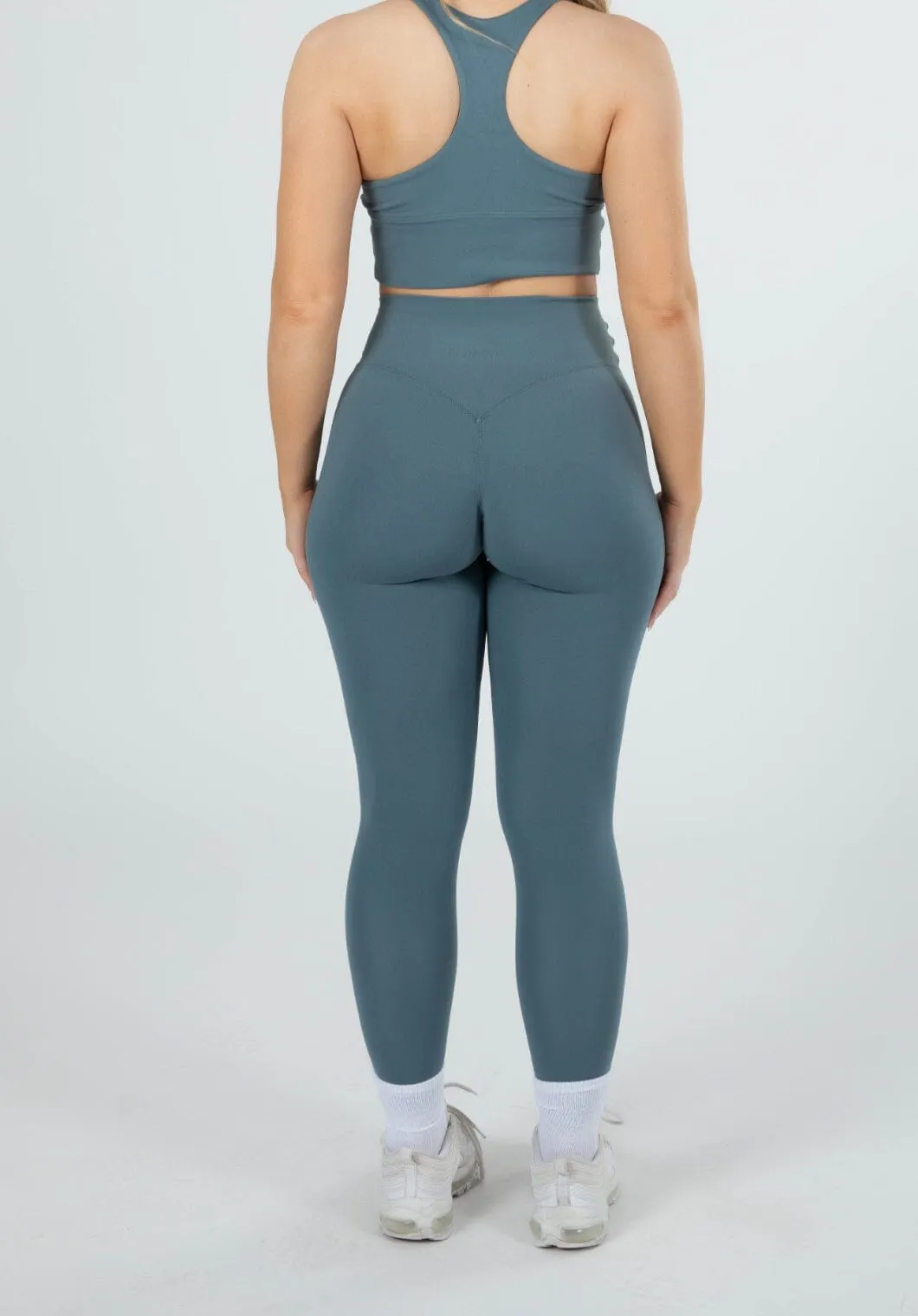 Flatlock Stitching Technique AirSilk Original Sculptseam? Legging Slate