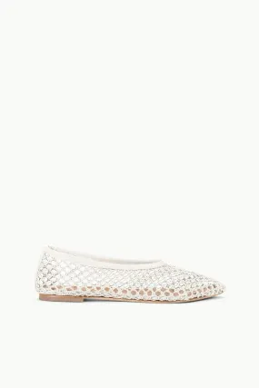 ALBA BALLET FLAT | PAPER NETTING Lightweight Shoes