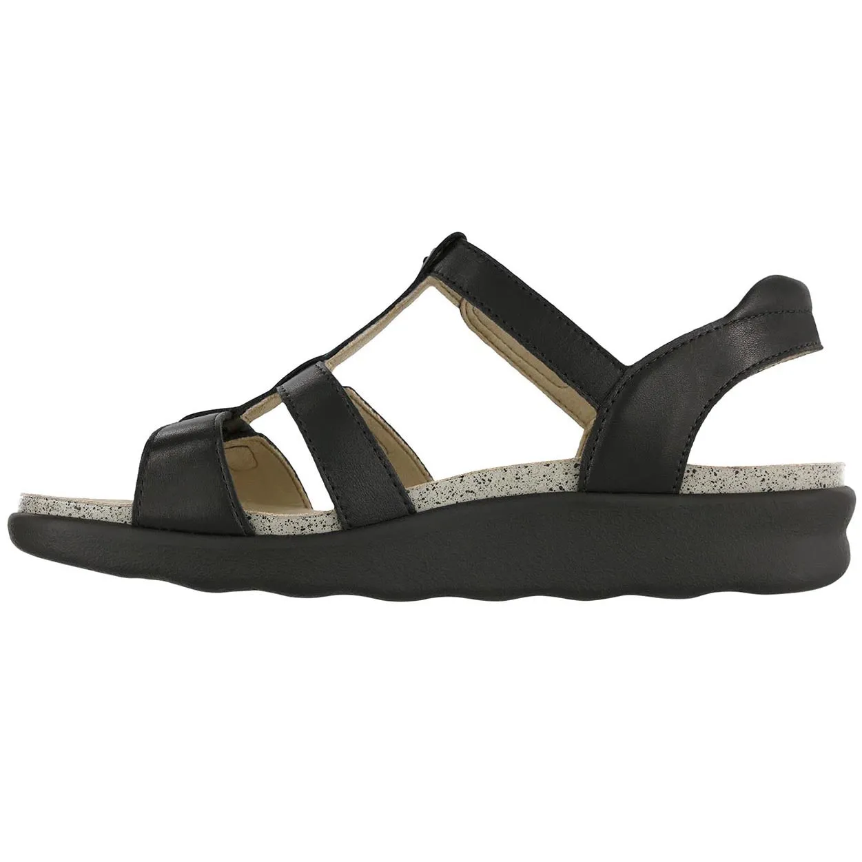 Shock Diffusing Heel Soft Edge Sorrento - Black