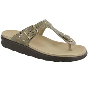 Wide Fit Design Sanibel - Olive Gold