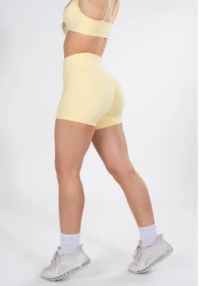 Free Movement Comfort Fit UltraLux Curve Contour Sculptseam? Short Lemon Drop