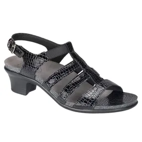 Allegro - Black Croc Trail Ready Fashion-Forward Design