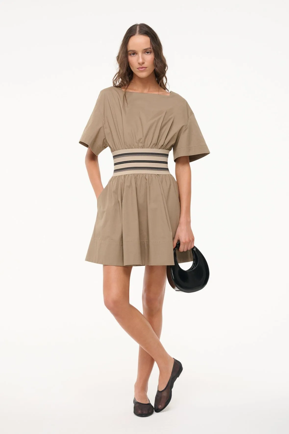 AMY MINI DRESS | TAUPE Cozy Design