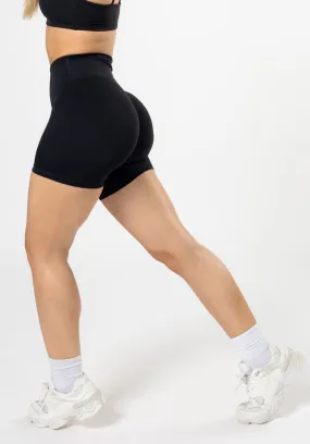 Ergonomic Curved Seams Seamless Comfort RecStretch Original Sculptseam? Short 5" Black