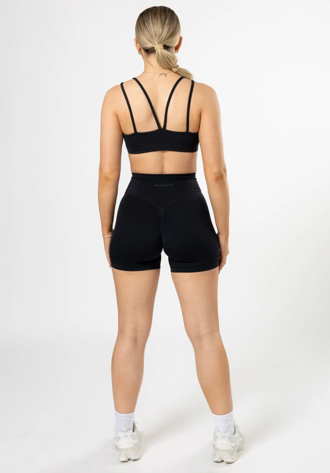 Fast Absorption Textile Eco Conscious Packaging RecStretch Original Sculptseam? Short 5" Black