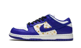 Lockdown Midfoot Strap SB Dunk Low "Supreme - Stars - Hyper Blue"
