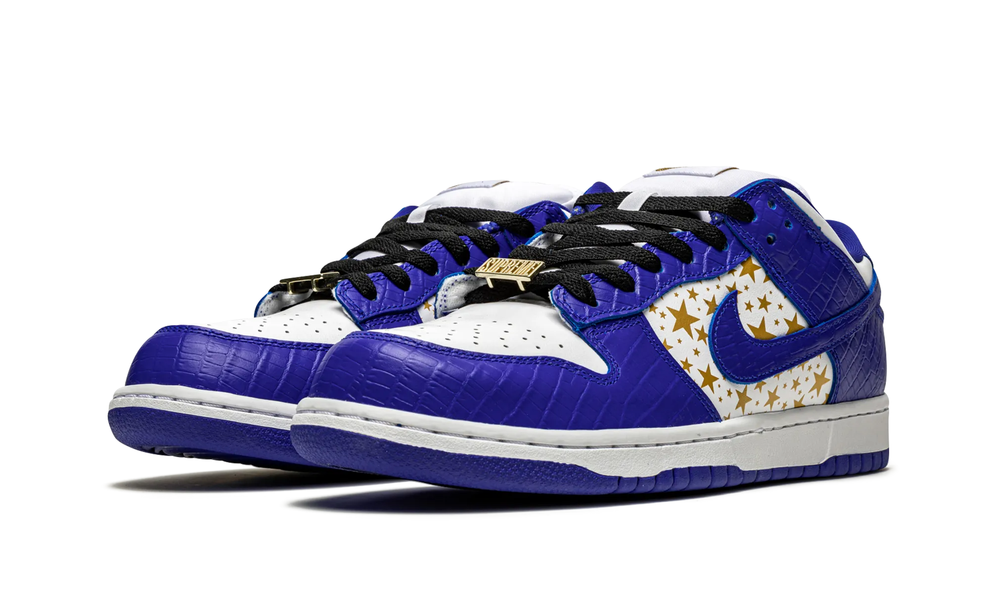 SB Dunk Low "Supreme - Stars - Hyper Blue" LightweightSole