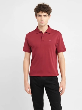 Men's Solid Slim Fit Polo T-shirt Quick Dry Layer