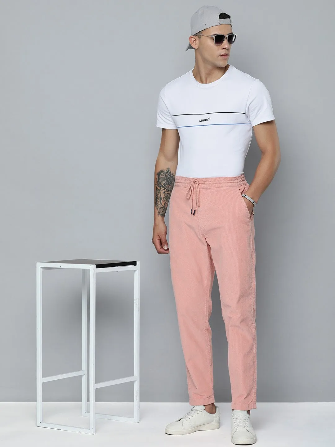 Men's Slim Fit Trousers Flex Wear Breath Flex