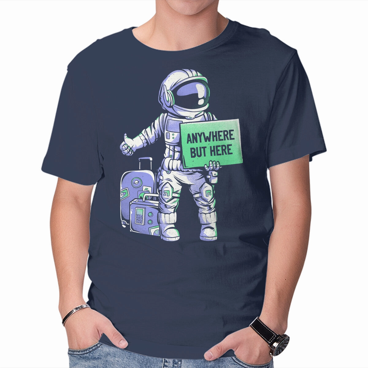 Anywhere But Here Cozy Comfort Fit Stylish