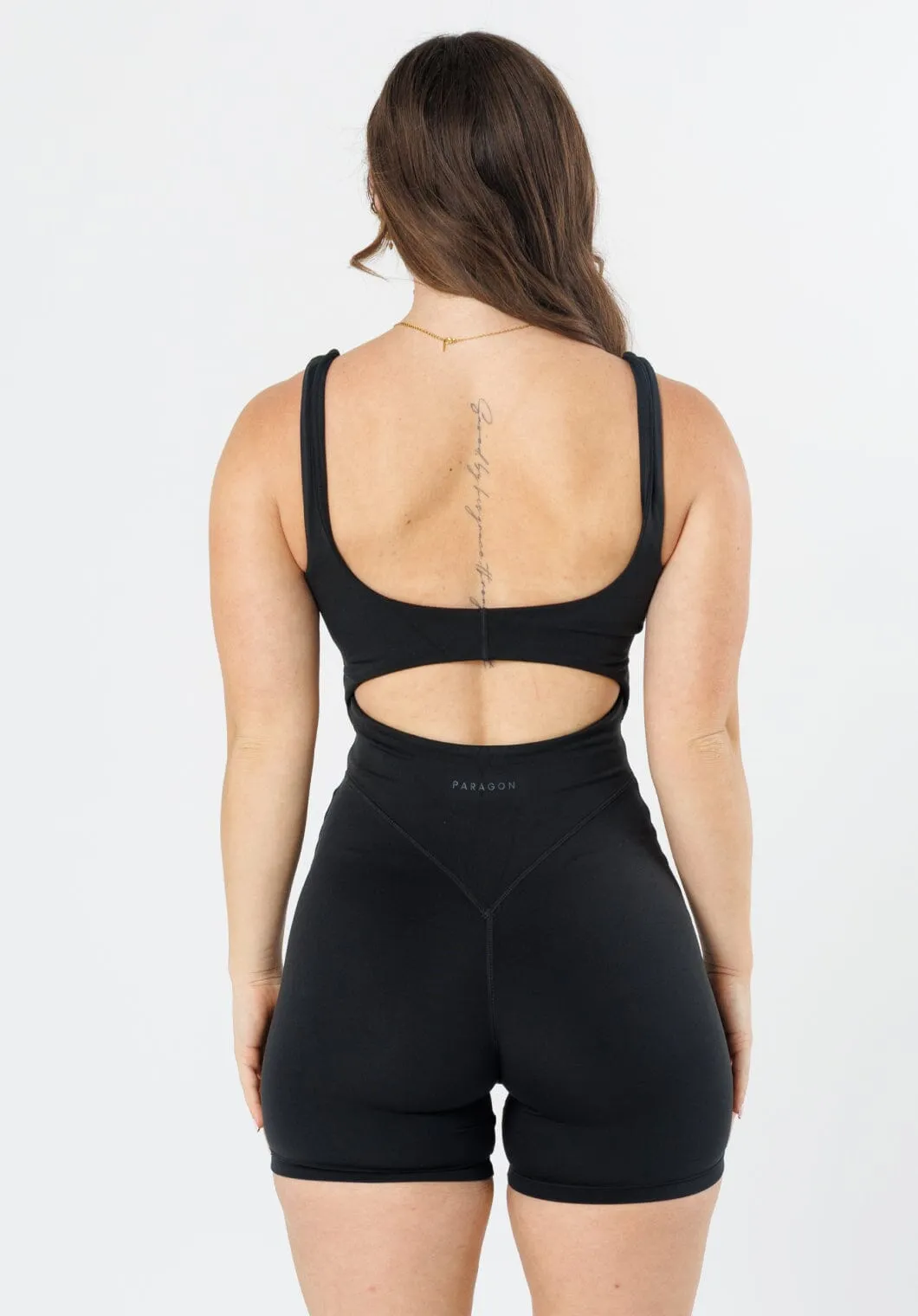 Reluna? Glide Sculptseam? Shortsuit Black meditation wear