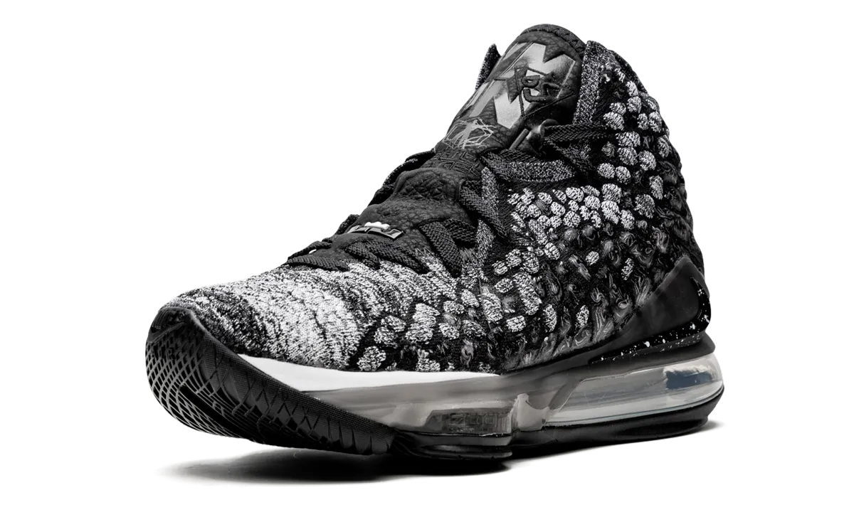 Flexible Traction Pattern Lebron 17 "Black/White"