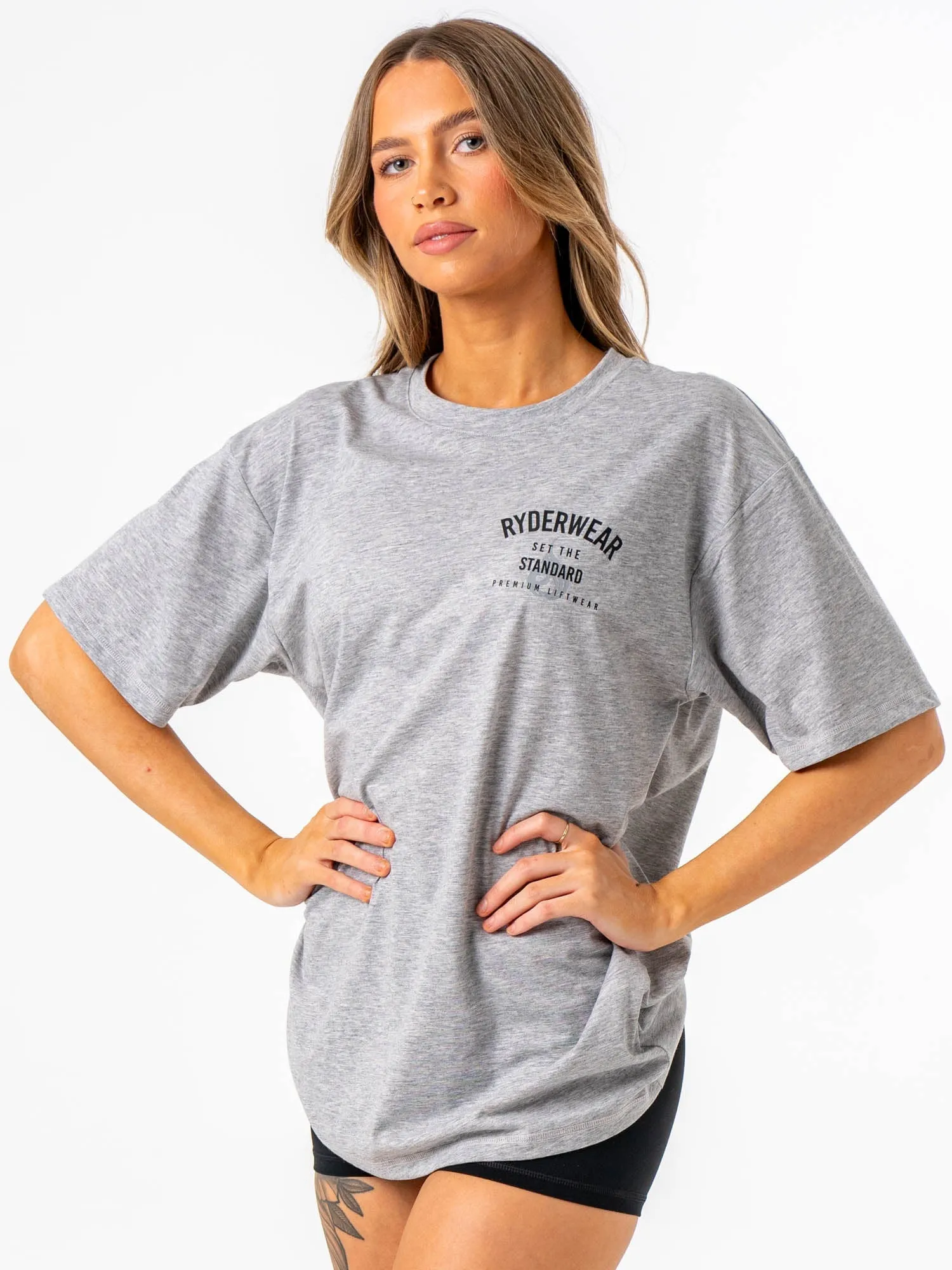 Legacy T-Shirt - Grey Marl Cozy Design Fit