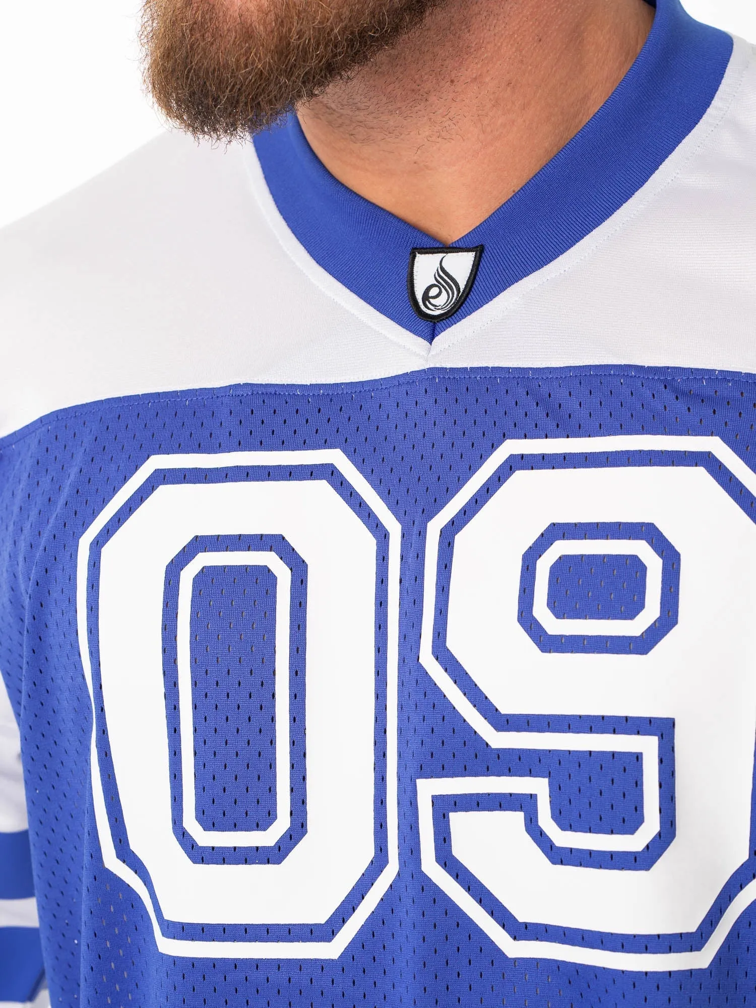 Kids playfulness Varsity Jersey - Cobalt