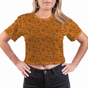 Orange Leopards Soft Stretch Fit