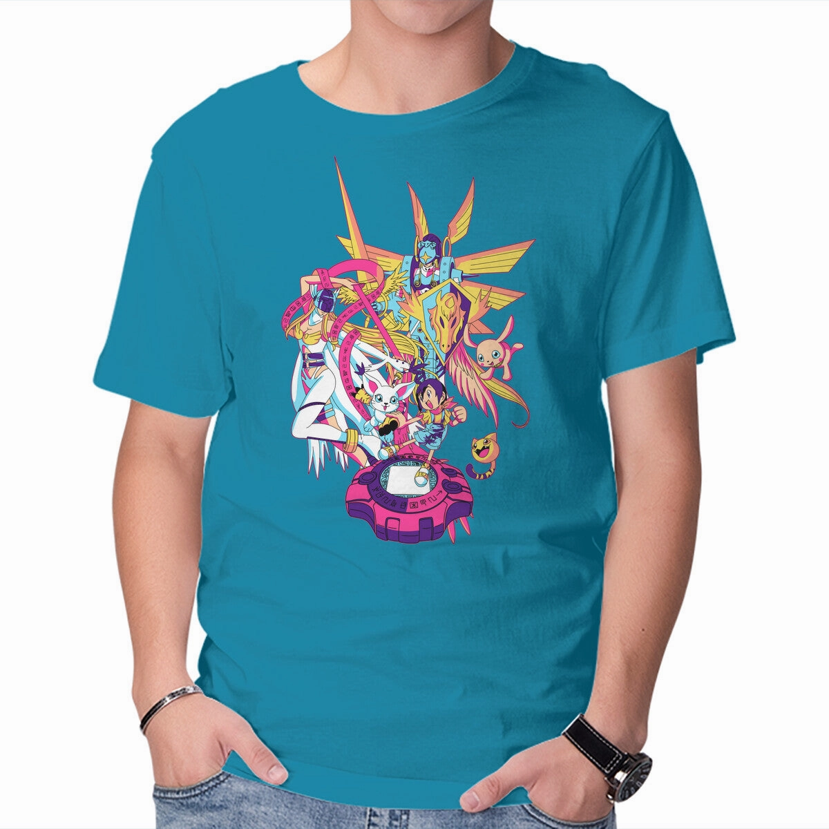 Light Slim Fit Comfort Abstract print