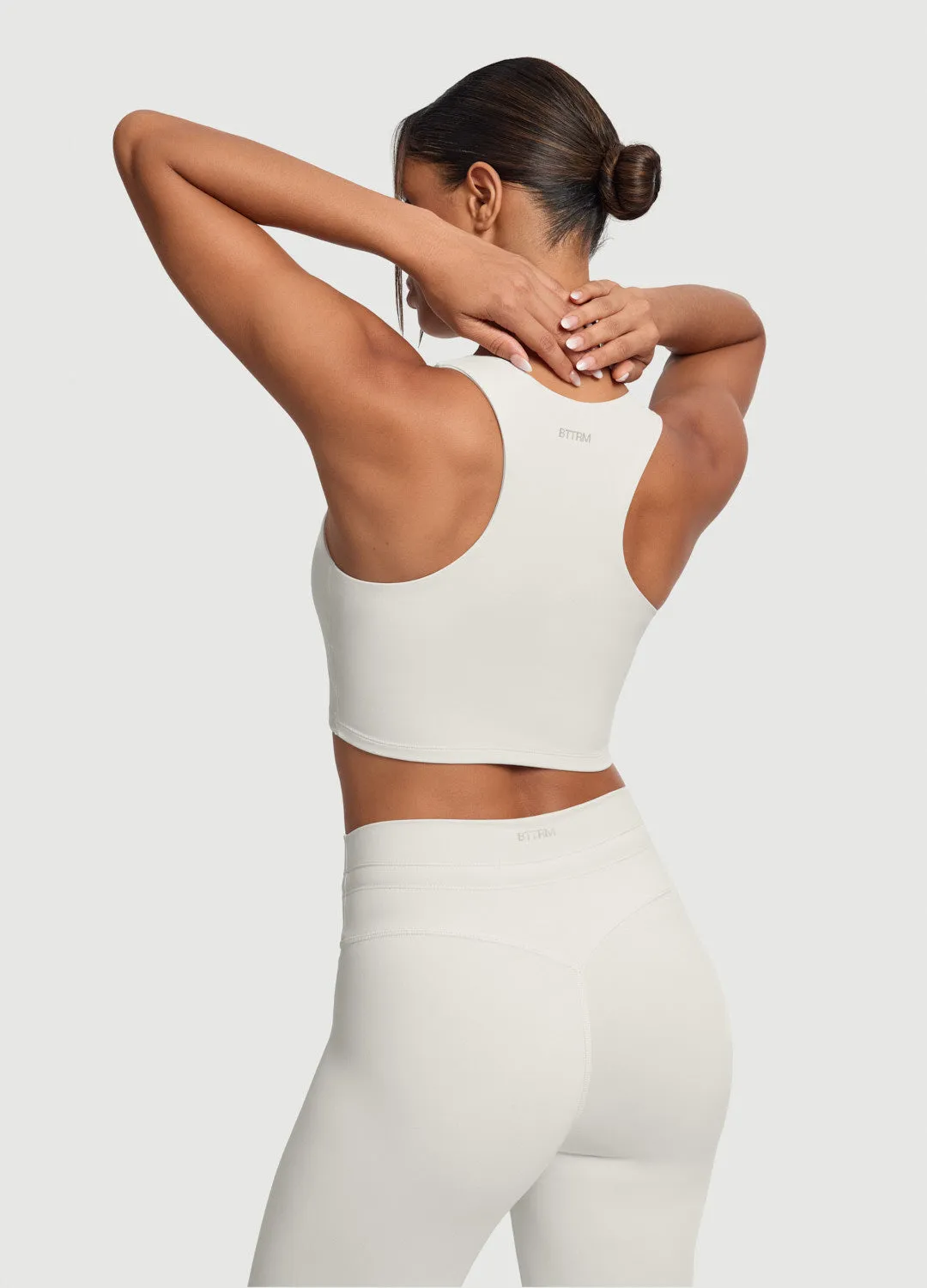 ErgonomicShape Comfortable Design Two-Tone Crop Top