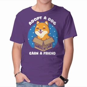 Basic Top Heat Transfer Printing Adopt A Dog