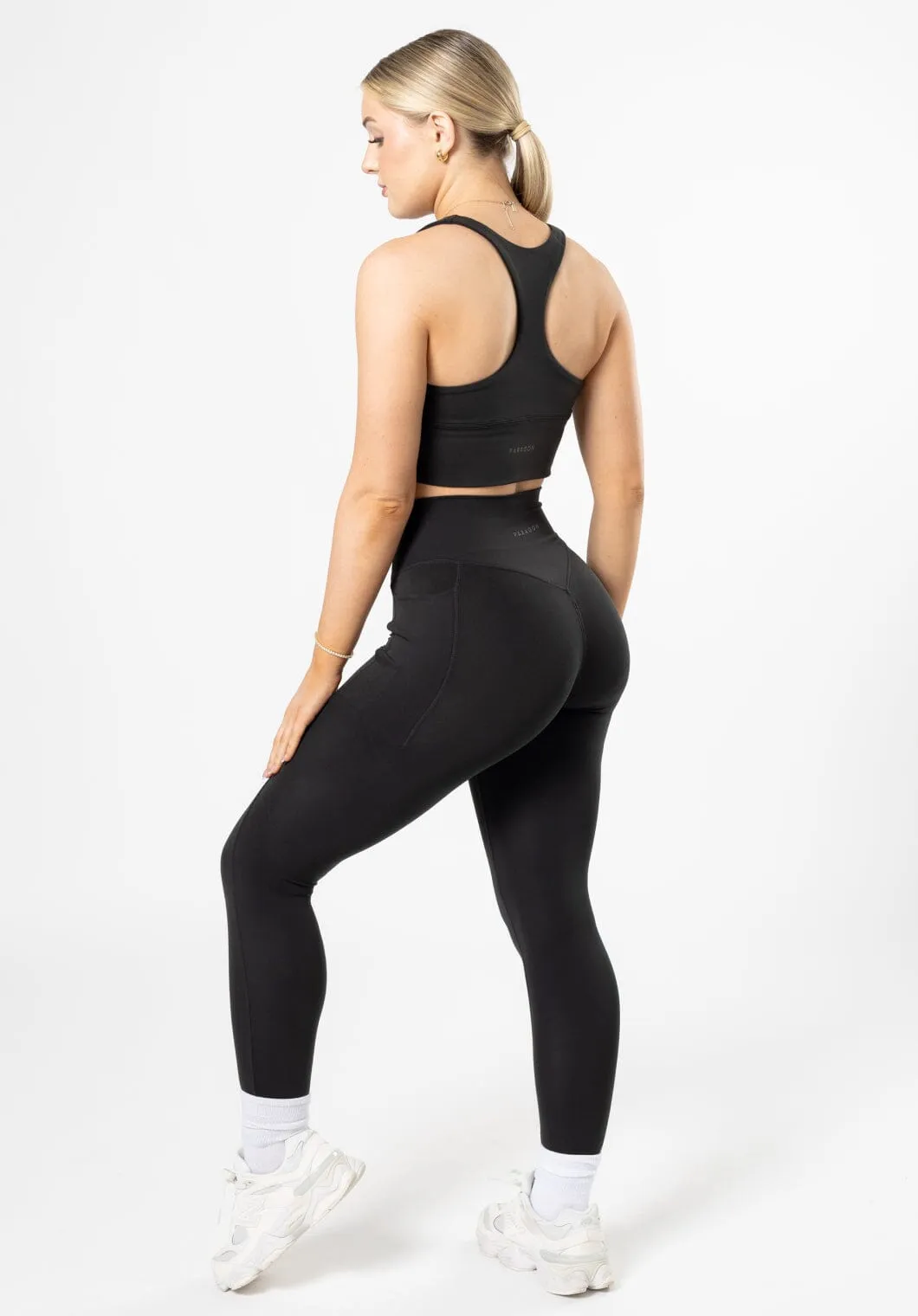 Reluna Dip Pocket Sculptseam? Legging Black Pure Motion