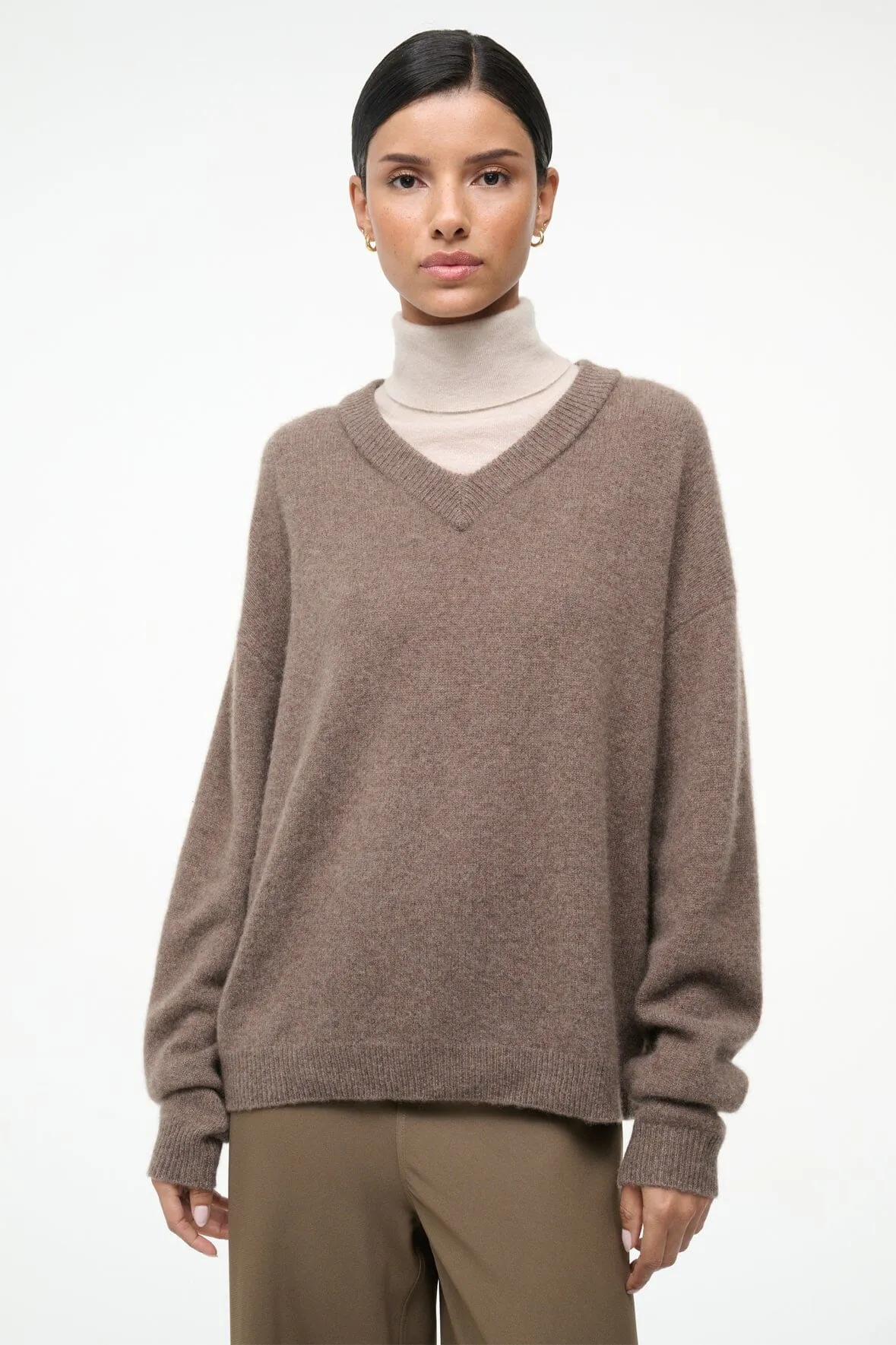 Durable Fabric DORIS CASHMERE SWEATER | TRUFFLE