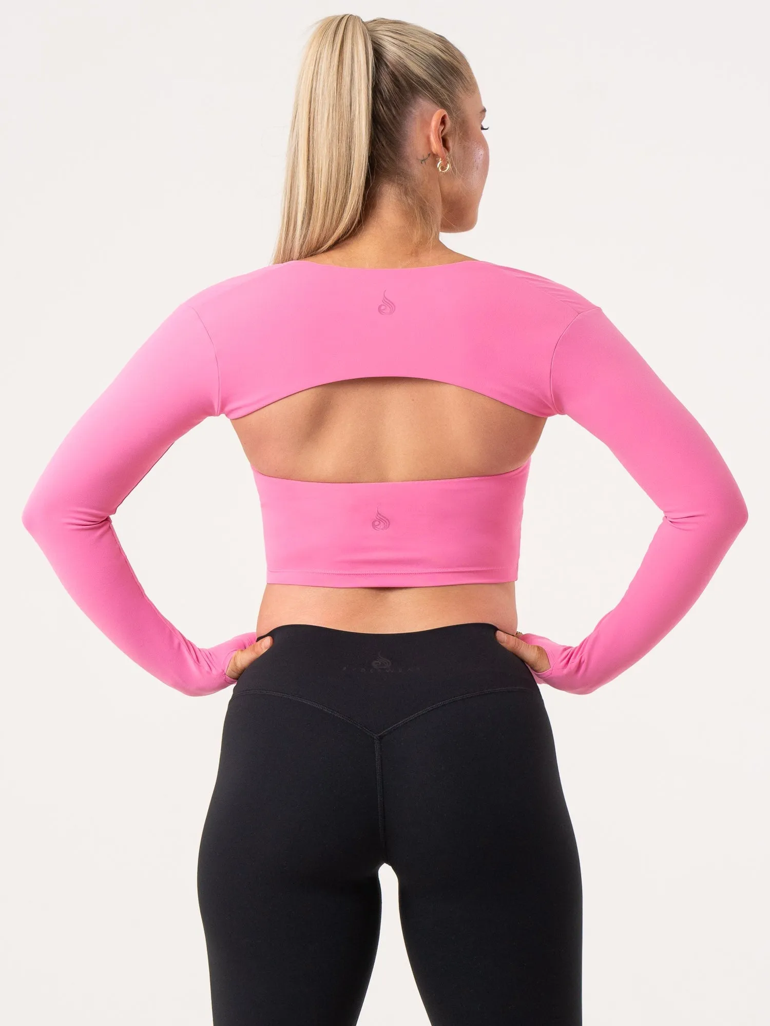 VentilatedArmholes slim fit NKD Bolero - Pink