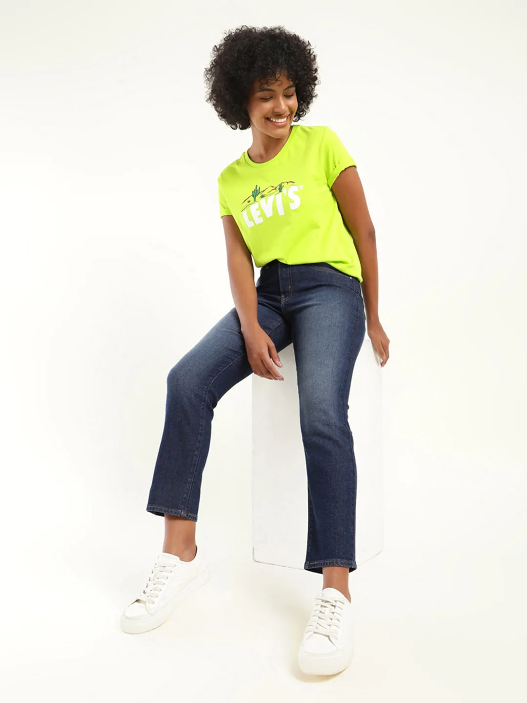 Slim Modern Women's 710 Blue Skinny Fit High Rise Jeans