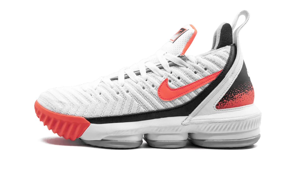LeBron 16 "Hot Lava" Variable Lacing BreathableMesh