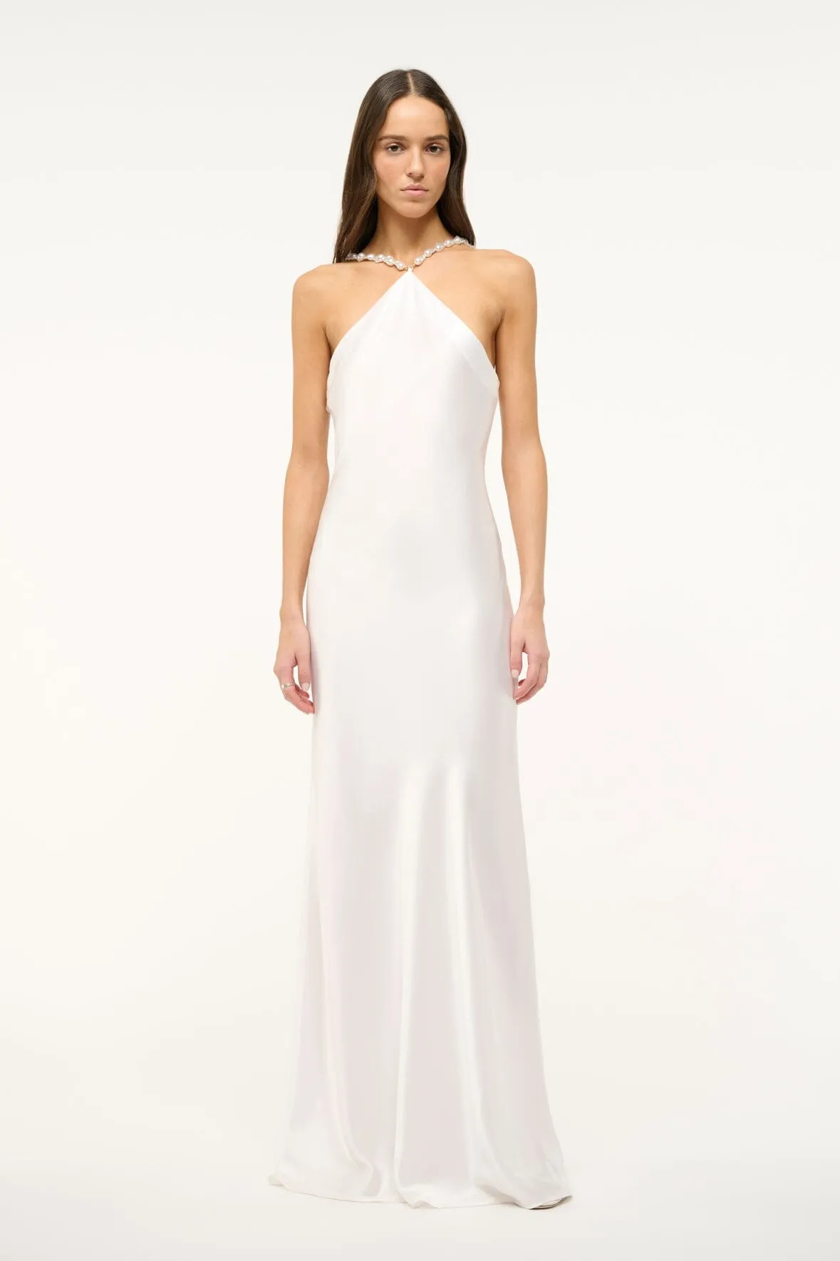 knee-length CADENCE DRESS | PEARL