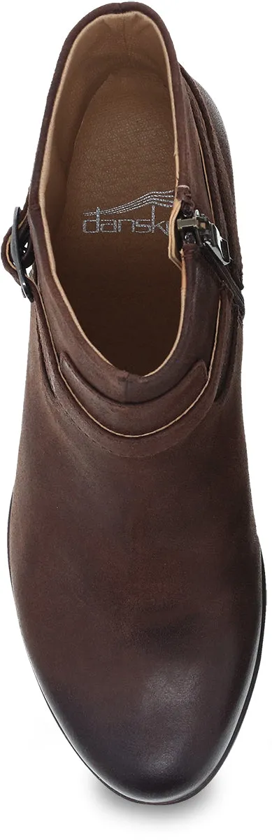 Cagney - Brown Comfort Buckles Blue Sky