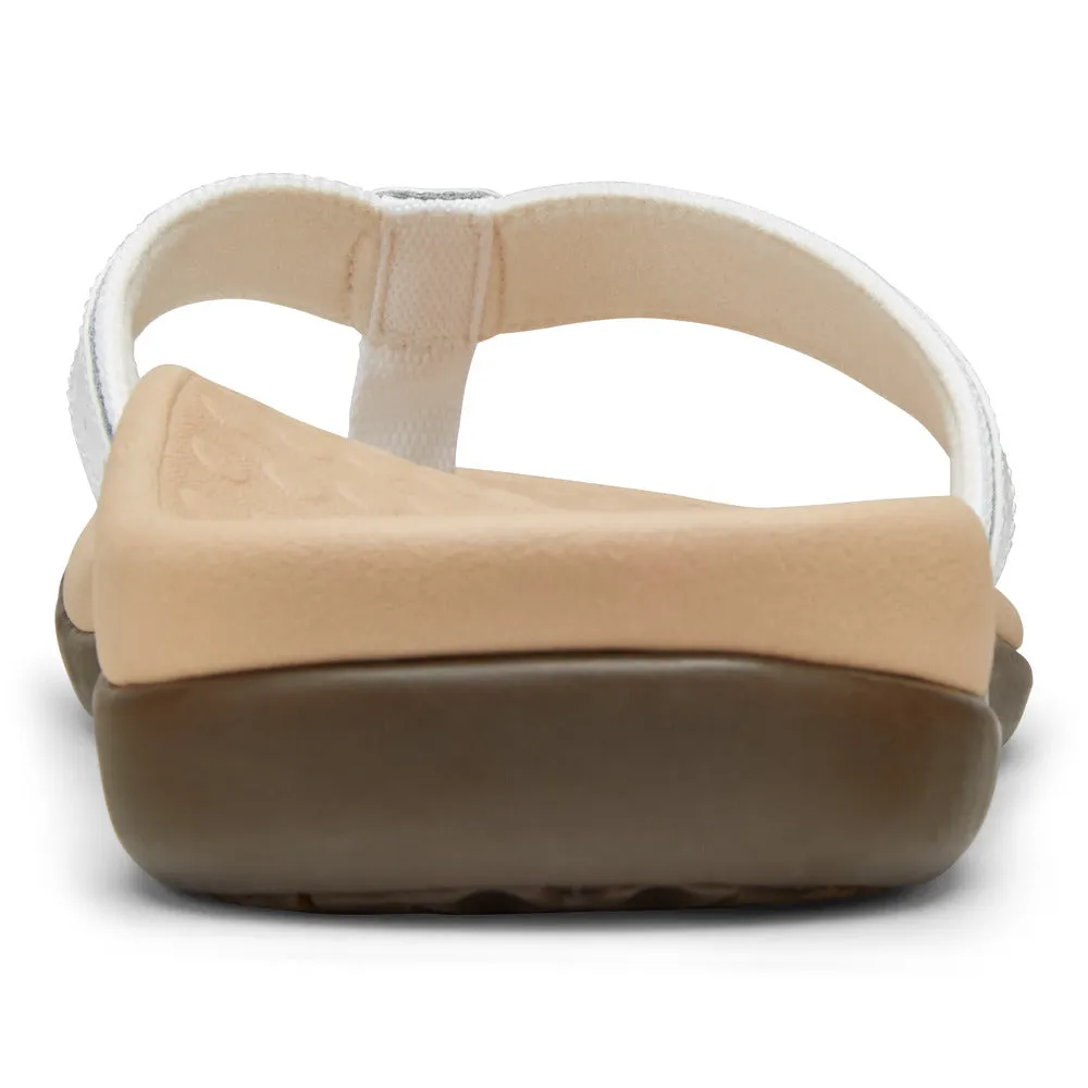 Casandra - White Sporty Footwear