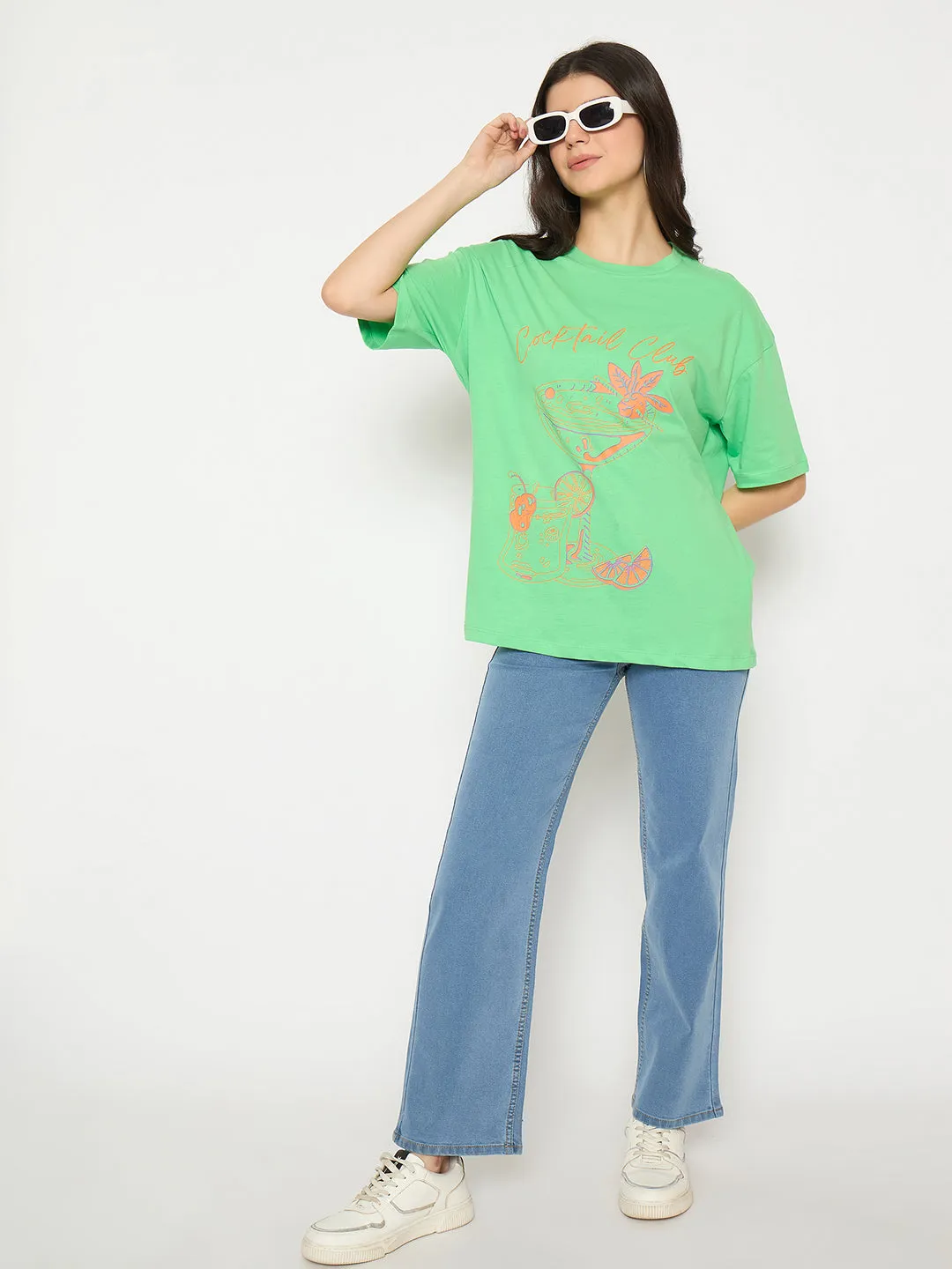 Madame Light Blue Straight Fit Denim Jeans Cool Essentials