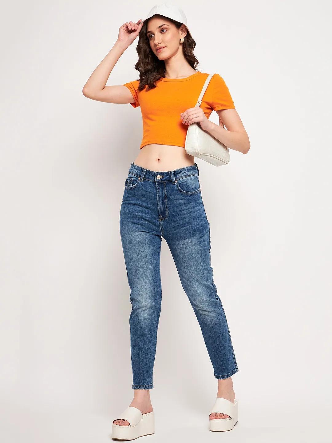 Hypoallergenic Material Composition Madame Blue Denim